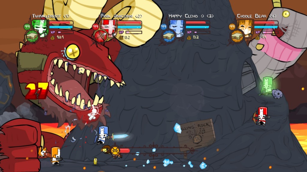 Castle crashers прохождение 1 часть