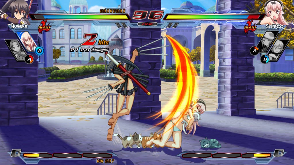 Nitroplus Blasterz: Heroines Infinite Duel