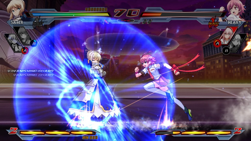 Nitroplus Blasterz: Heroines Infinite Duel