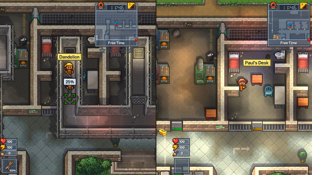 The escapists 2 split screen как включить